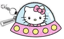 Hello Kitty - Spaceship Holographic Glitter Purse - Bags & Accessories