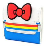 Hello Kitty - Striped with Bow Bifold Wallet - Bags & Accessories