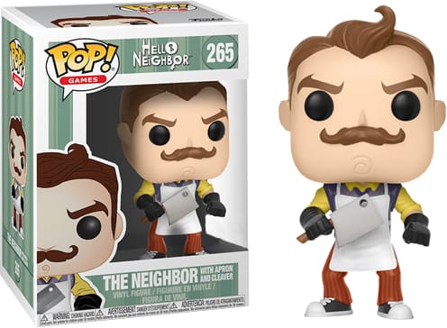 Hello Neighbor - Neighbor Apron Cleaver Pop! - Pop! Vinyl