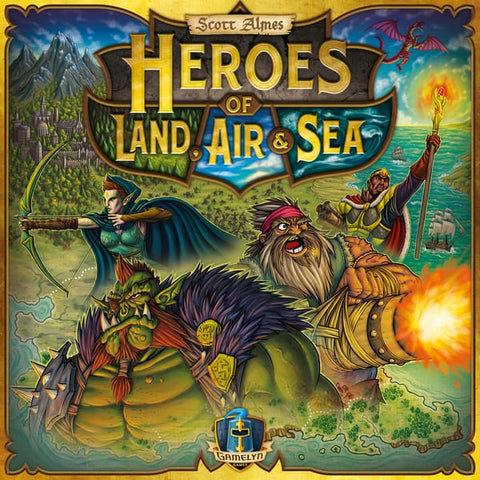 Heroes of Land Air & Sea - Board Game