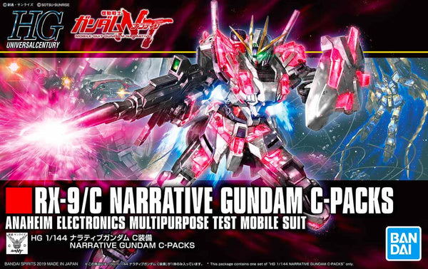 HG 1/144 Narrative Gundam C-Packs Model Kit - Model