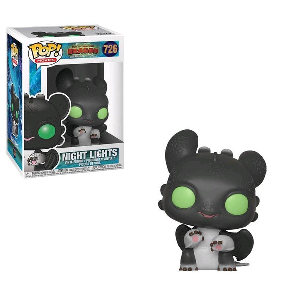 How To Train Your Dragon 3: The Hidden World - Night Lights Black & Green Pop! Vinyl Figure - Pop! Vinyl
