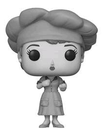 I Love Lucy - Factory Lucy Black & White US Exclusive Pop! Vinyl [RS] - Pop! Vinyl
