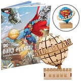 Incredibuilds DC Comics - Superman Daily Planet 3D Wood Model and Book - Construction