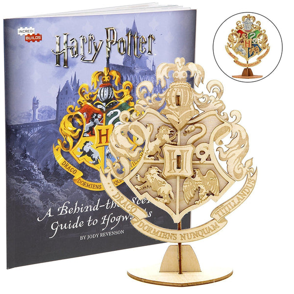 Incredibuilds Harry Potter - Hogwarts Crest 3D Wood Model - Construction