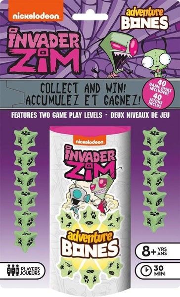 Invader Zim Adventure Bones Game - Board Game