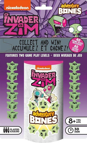 Invader Zim Adventure Bones Game - Board Game