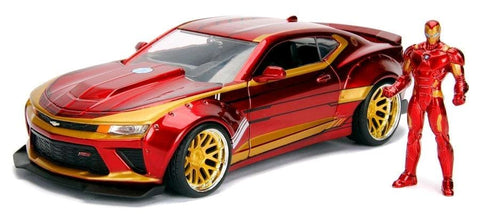 Iron Man - 2016 Chevy Camero 1:24 Hollywood Ride - Metal Figures & Vehicles