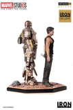 Iron Man - Tony Stark & Mark I 1:10 Scale Statue Exclusive - Premium Statue