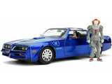 It - 1977 Pontiac Firebird 1:24 with Figure Hollywood Ride - Metal Figures & Vehicles