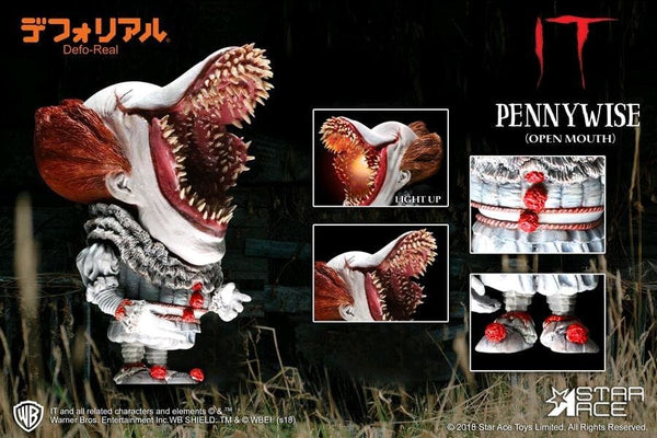 It (2017) - Pennywise Scary with Light Soft Vinyl Figure - Vinyl Figure