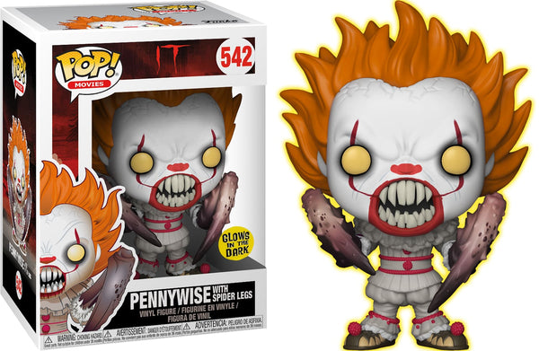 It (2017) - Pennywise Spider Legs Glow US Exclusive Pop! Vinyl [RS] - Pop! Vinyl