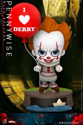 It: Chapter 2 - Pennywise with Balloon Cosbaby - Vinyl Figure