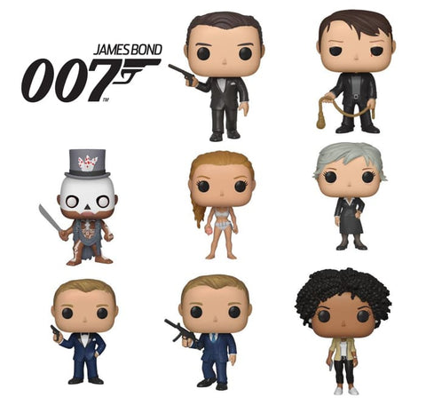 James Bond Pre-Order Pop! Vinyl Bundle (8 Pop! Vinyl) - Pop! Vinyl