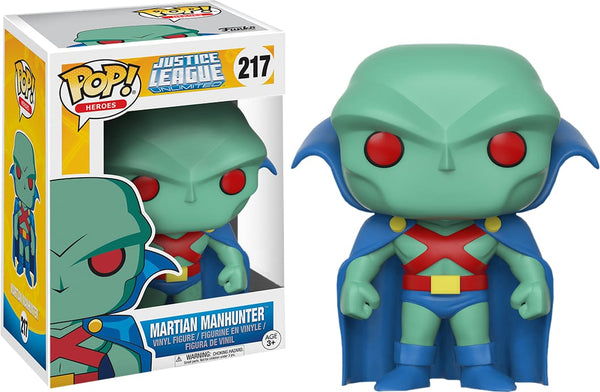 Jl Animated - Martian Manhunter Pop! !e Rs - Pop! Vinyl