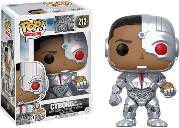 Jl Movie - Cyborg And Mother Box Pop! !e Rs - Pop! Vinyl