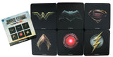 Jl Movie - Full Team Logo Coaster Set Of 6 - Homewares