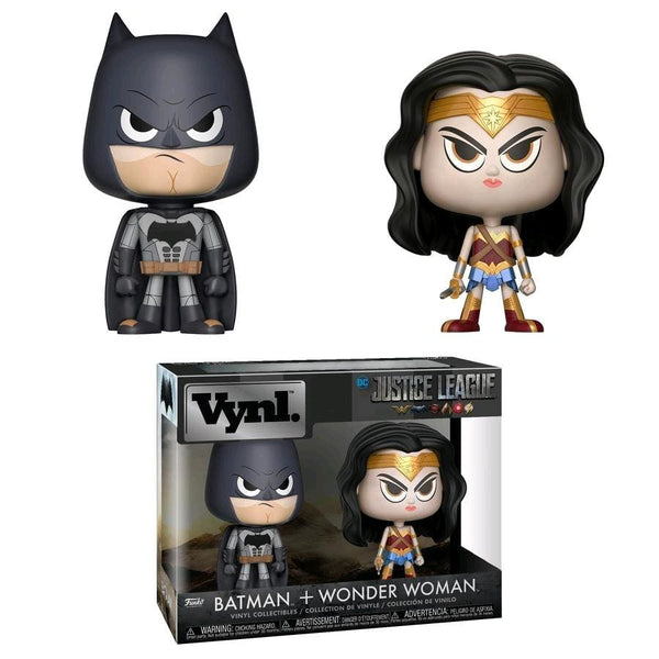 JL Movie - Wonder Woman & Batman Vynl. - Vinyl Figure