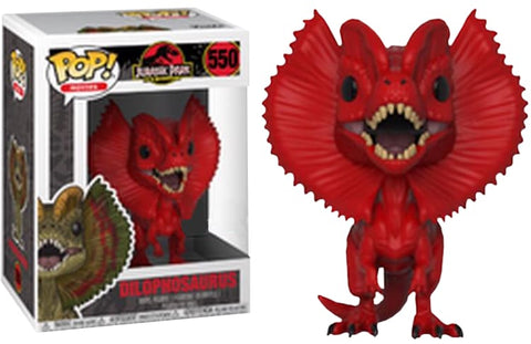Jurassic Park - Dilophosaurus Red Pop! Rs - Pop! Vinyl