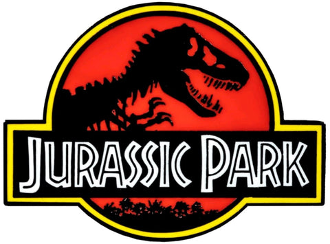 Jurassic Park - Jurassic Park Logo Enamel Pin - Badges & Pins