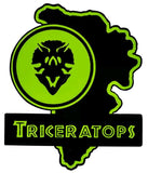 Jurassic Park - Triceratops Map Enamel Pin - Badges & Pins