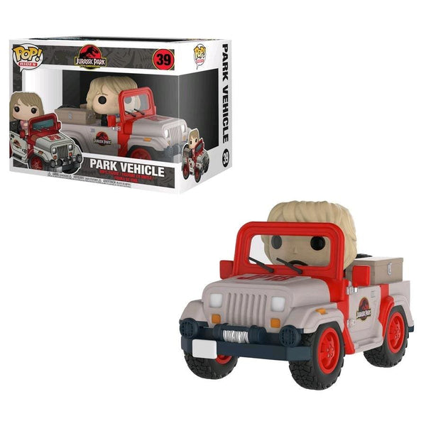 Jurassic Park - Park Vehicle with Ellie Pop! Ride - Pop! Vinyl