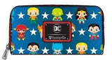 Justice League - Chibi Zip-Around Wallet - Bags & Accessories