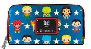 Justice League - Chibi Zip-Around Wallet - Bags & Accessories