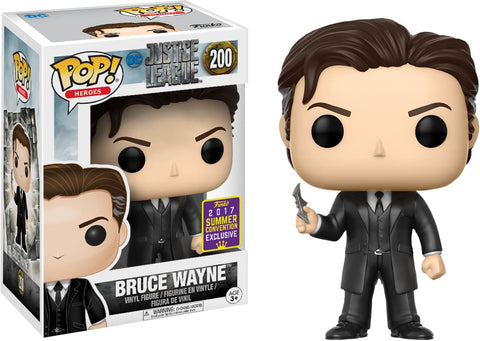 Justice League Movie - Bruce Wayne Sdcc 2017 Us Exclusive Pop! Vinyl [Rs] - Pop! Vinyl