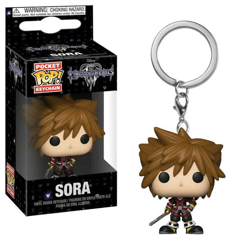 Kingdom Hearts III - Sora Pocket Pop! Keychain - Keychain