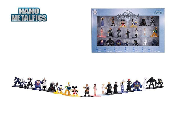 Kingdom Hearts - Nano Metalfigs 20pk - Metal Figures & Vehicles