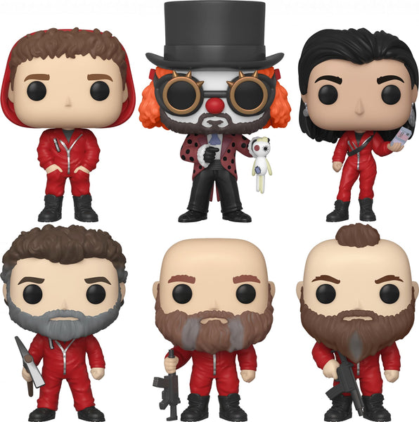 La Casa de Papel Pop! Pre-Order Bundle (Set of 6) - Pop! Vinyl