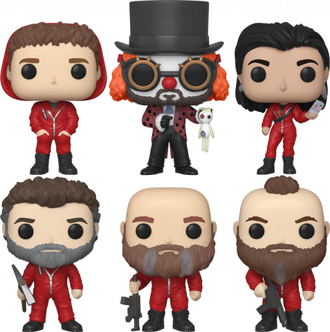 La Casa de Papel Pop! Pre-Order Bundle (Set of 6) - Pop! Vinyl