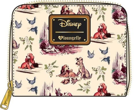 Lady And The Tramp - Print Zip-Around Wallet - Bags & Accessories