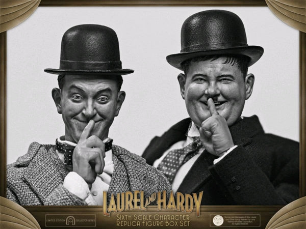 Laurel & Hardy - Classic Suits 1/6 Scale 12 Action Figures 2-Pack - Premium Action Figure