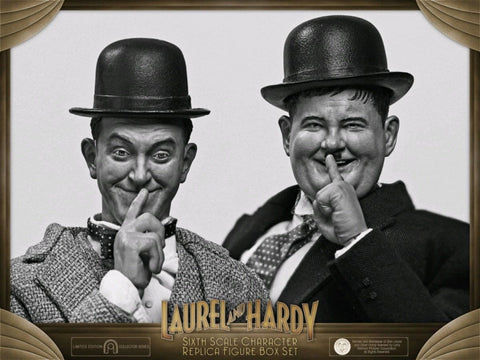 Laurel & Hardy - Classic Suits 1/6 Scale 12 Action Figures 2-Pack - Premium Action Figure