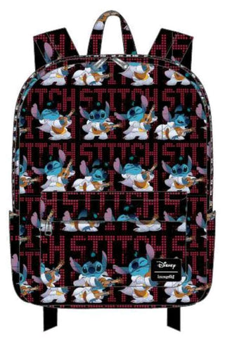 Lilo and Stitch - Stitch Elvis Print Backpack - Bags & Accessories