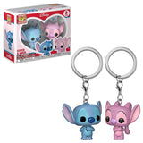 Lilo & Stitch - Stitch & Angel Pop! Keychain 2pk - Keychain