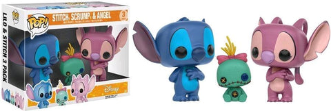 Lilo & Stitch - Stitch Scrump Angel Pop! 3Pk !e Rs - Pop! Vinyl