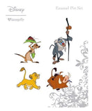 Lion King - Enamel Pin 4pk - Badges & Pins