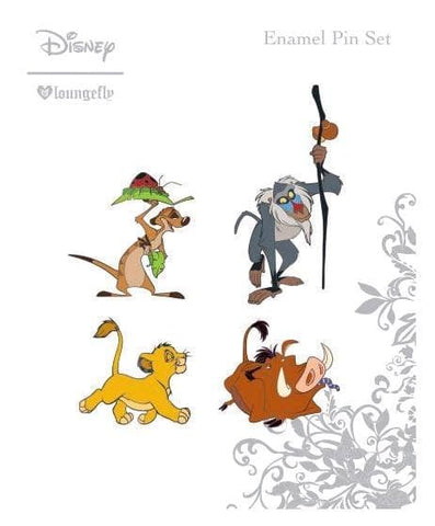 Lion King - Enamel Pin 4pk - Badges & Pins