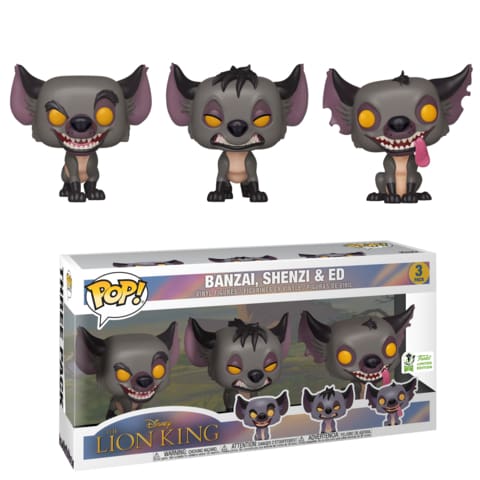 Lion King - Hyenas Pop! 3pk EC19 RS - Pop! Vinyl