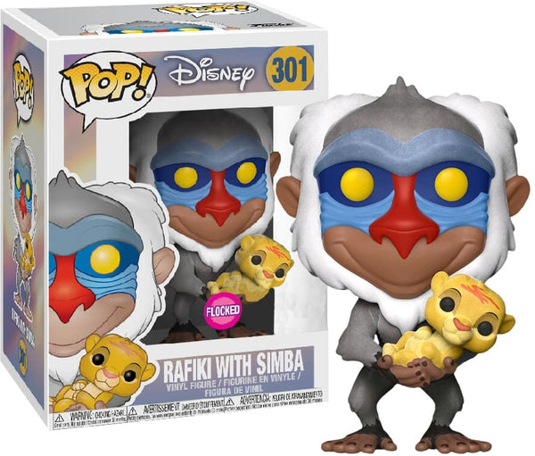 Lion King - Rafiki With Baby Simba Fl Pop! !e R - Pop! Vinyl