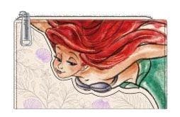 Little Mermaid - Ariel Sketch Print Wallet - Bags & Accessories