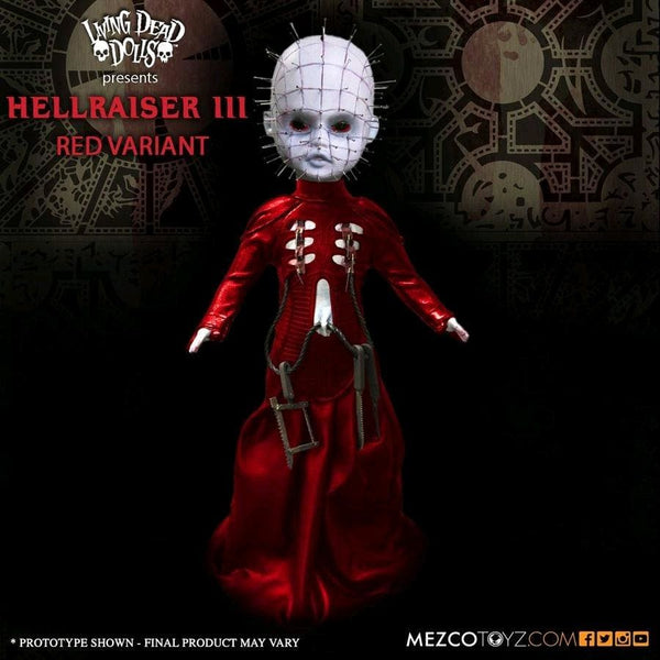 Living Dead Dolls Pinhead Red Exclusive Figure - Replica & Dolls