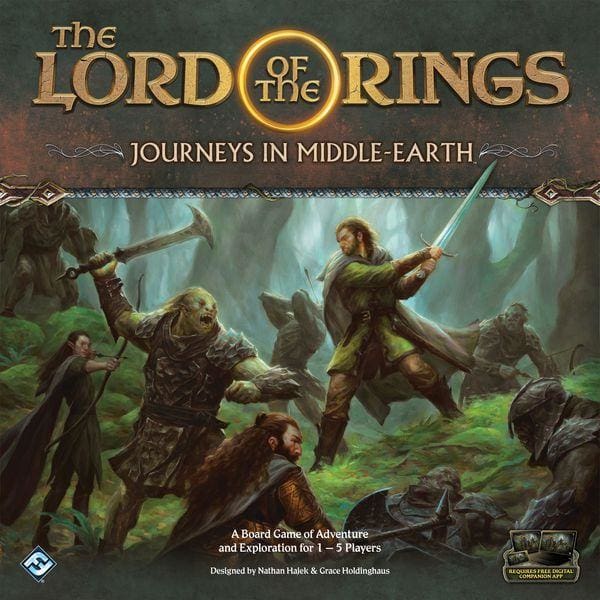 Lord of the Rings: Journeys in Middle Earth - Board Game