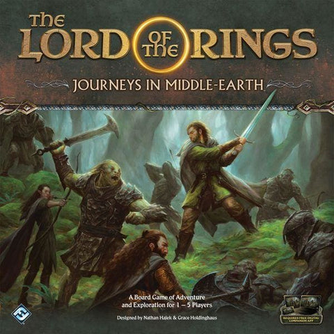 Lord of the Rings: Journeys in Middle Earth - Board Game