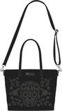 Loungefly - Floral Skull Tote Bag - Bags & Accessories