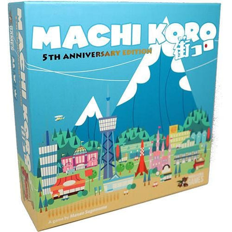 Machi Koro 5th Anniversary Edition - Board Game