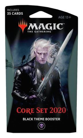 Magic the Gathering: Core Set 2020 Black Theme Booster - TCG